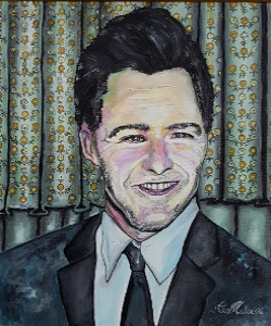 Edward Norton Art Painting Dimension: 30/41 cm