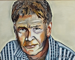 Harrison Ford Art Painting Dimension: 37.8/46 cm