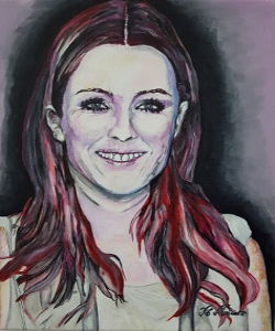 Julian Moore Art Painting Dimension: 33/41 cm