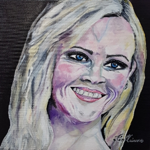 Reese Witherspoon Art Painting Dimension: 30/30 cm
