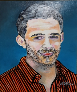 Ryan Gosling Art Painting Dimension: 30/41 cm
